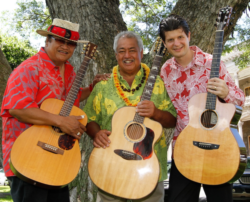 Jeff Peterson of the Masters of Hawaiian Music