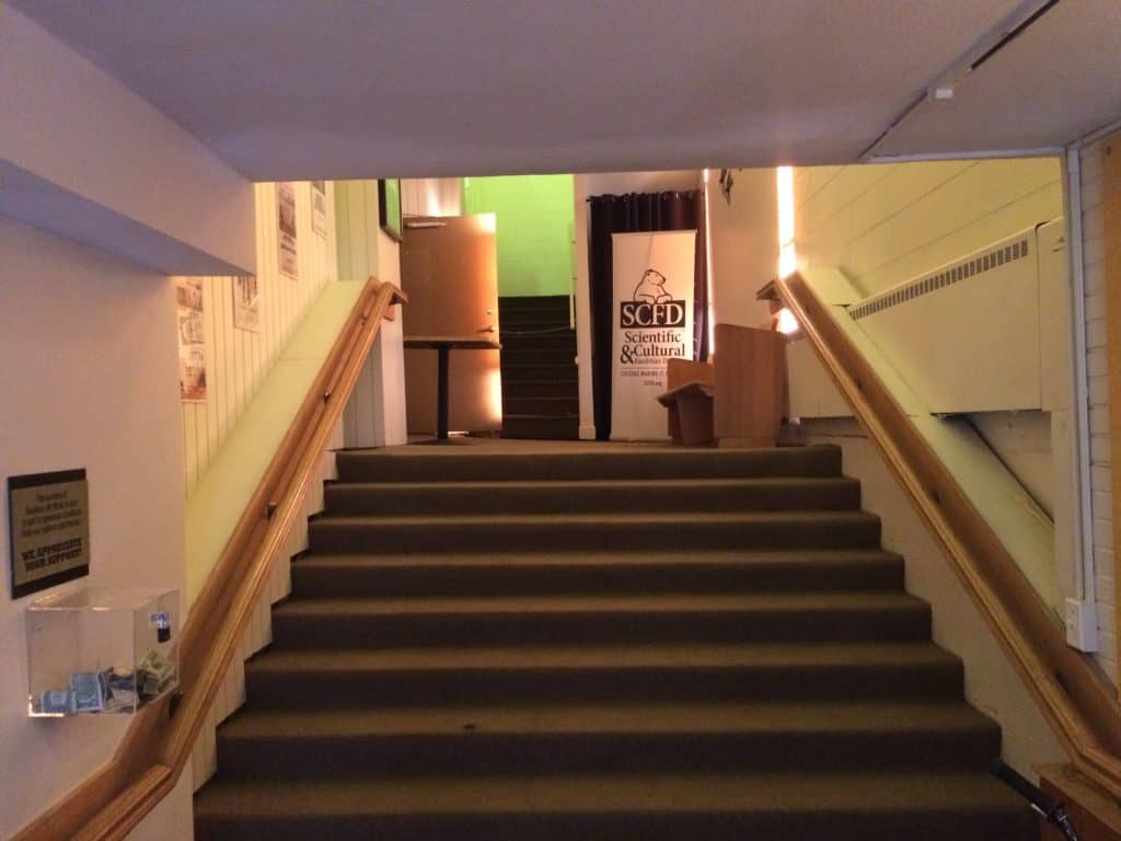 Stairs to Daniels Hall