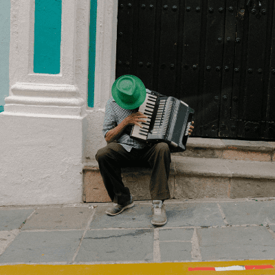 Accordion Player photo by Michael Oxendine on Unsplash