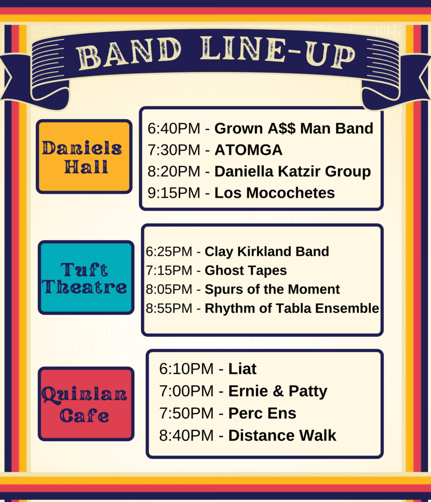 OEN Band LineUp Template Swallow Hill Music