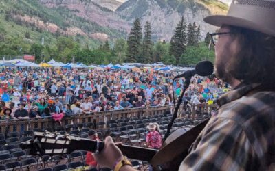 Martin Gilmore wins the 2024 Troubadour Competition at Telluride Bluegrass Festival