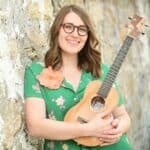 A headshot of Danielle Ate the Sandwich, one of the artists performing at Denver UkeFest 2025