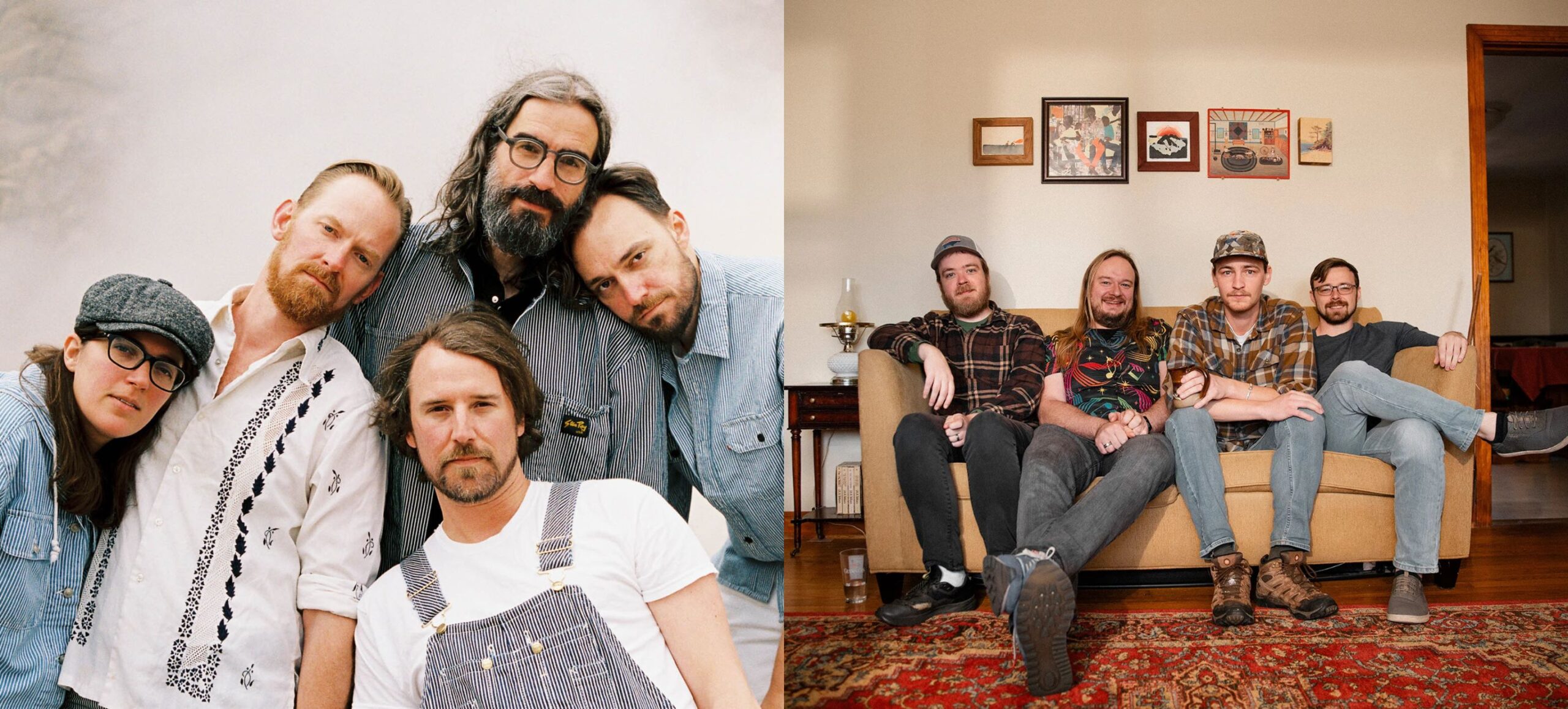 The two members of Watchhouse, one of the acts in the 2024 Denver Botanic Gardens Summer Concert Series