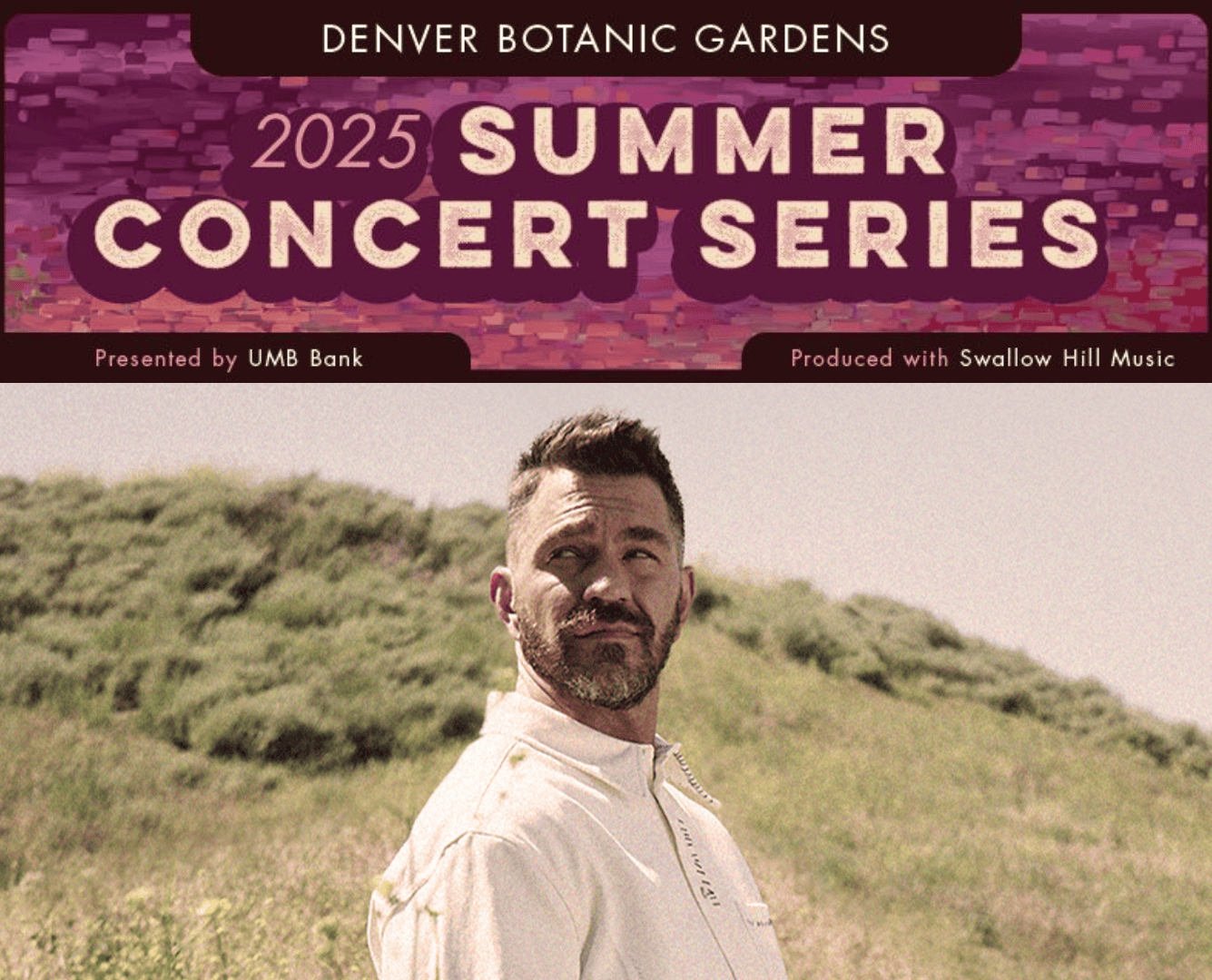 Andy Grammer at Denver Botanic Gardens Summer Concert Series