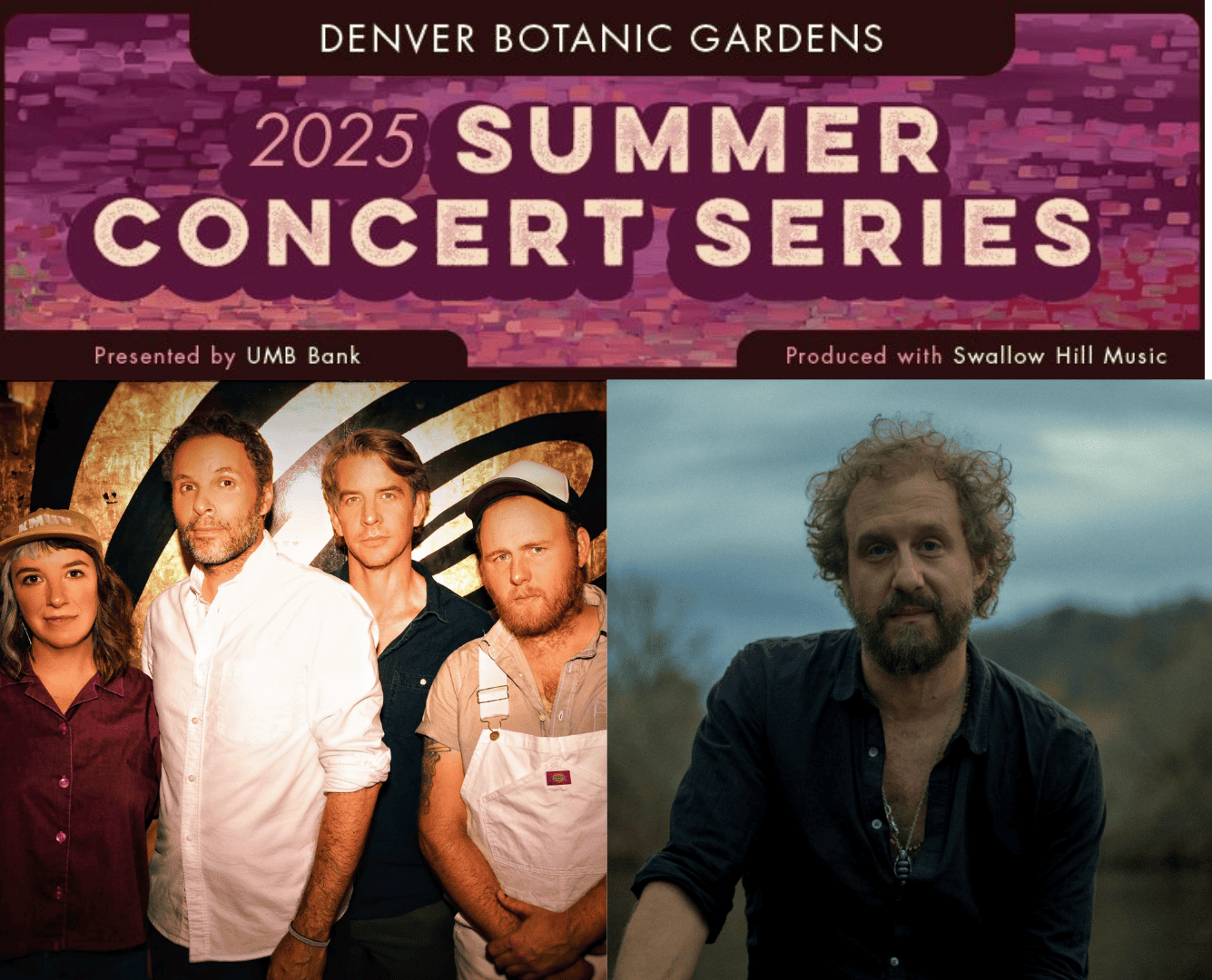 Blind Pilot and Phosphorescent at Denver Botanic Gardens Summer Concert Series