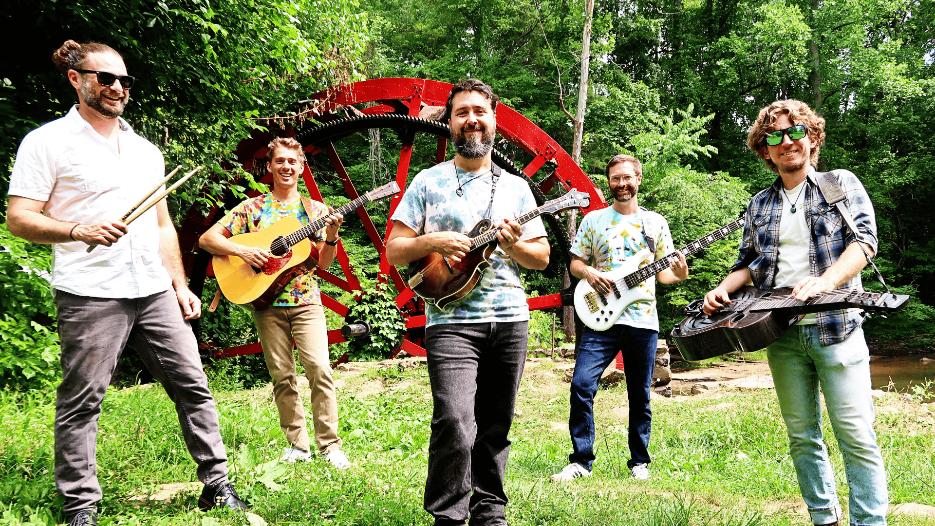 Fireside Collective A photo of a performance of Santa Rios, one of the bands performing at Four Mile Historic Park