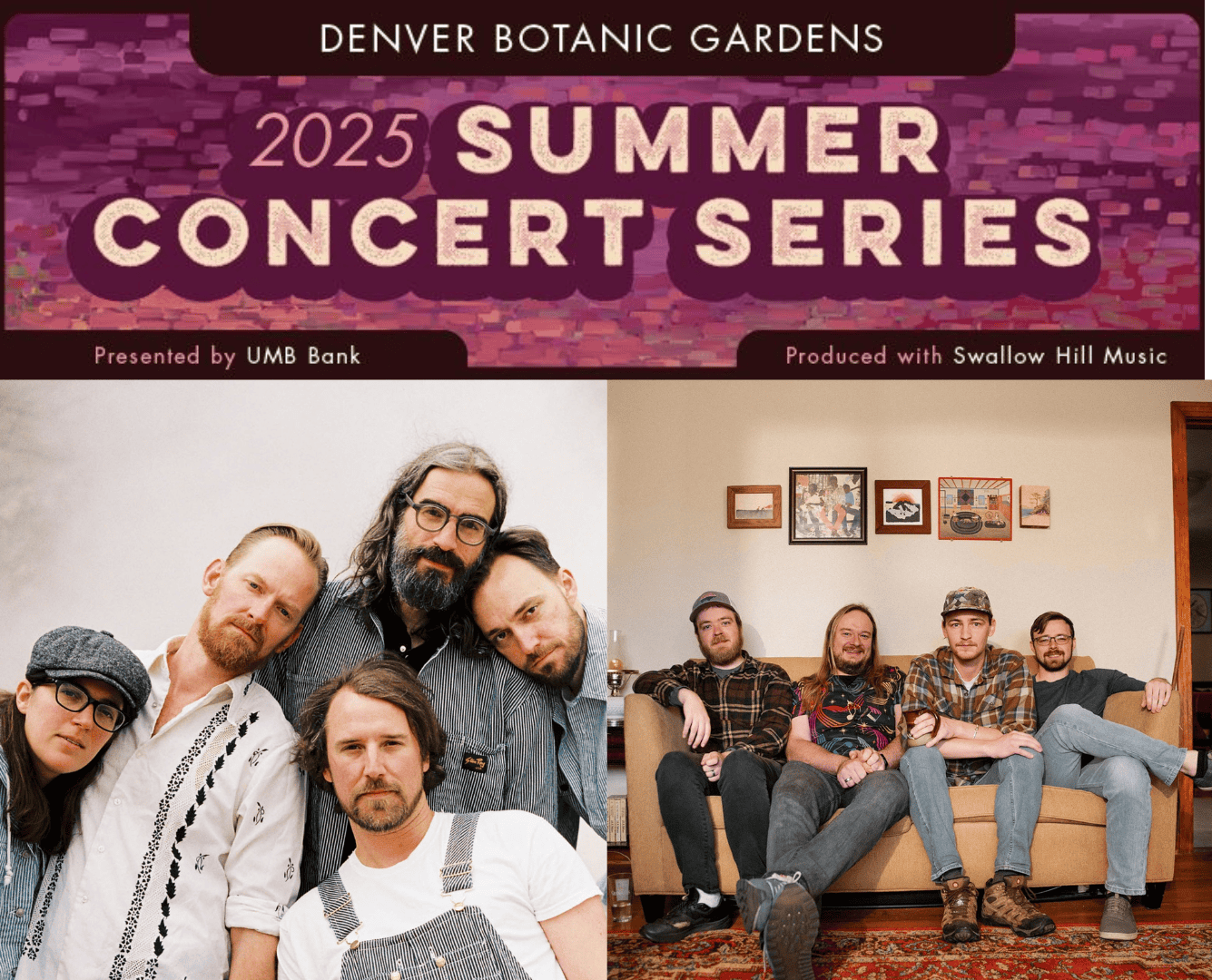 Fruition and Tophouse at Denver Botanic Gardens Summer Concert Series