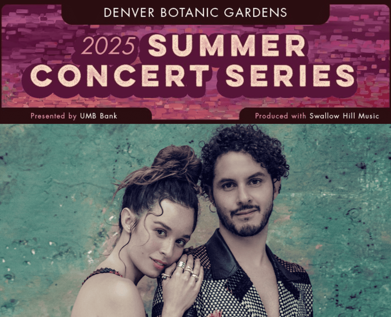 Monsieur Perine at Denver Botanic Gardens Summer Concert Series
