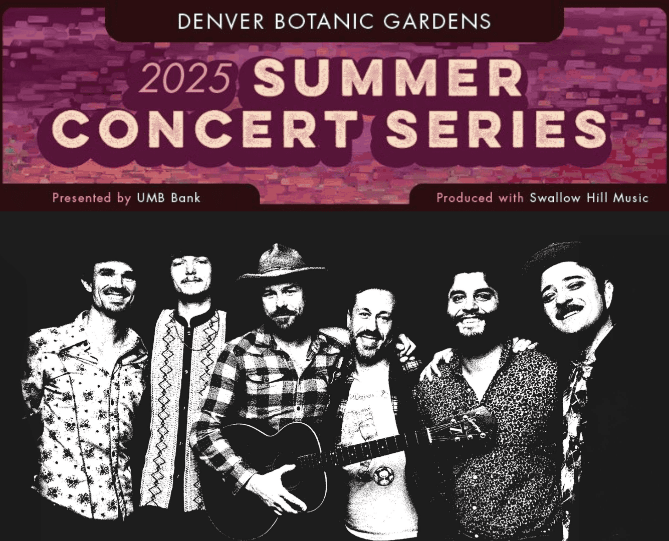 The California Honeydrops at Denver Botanic Gardens Summer Concert Series