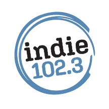 The logo for Indie 102.3